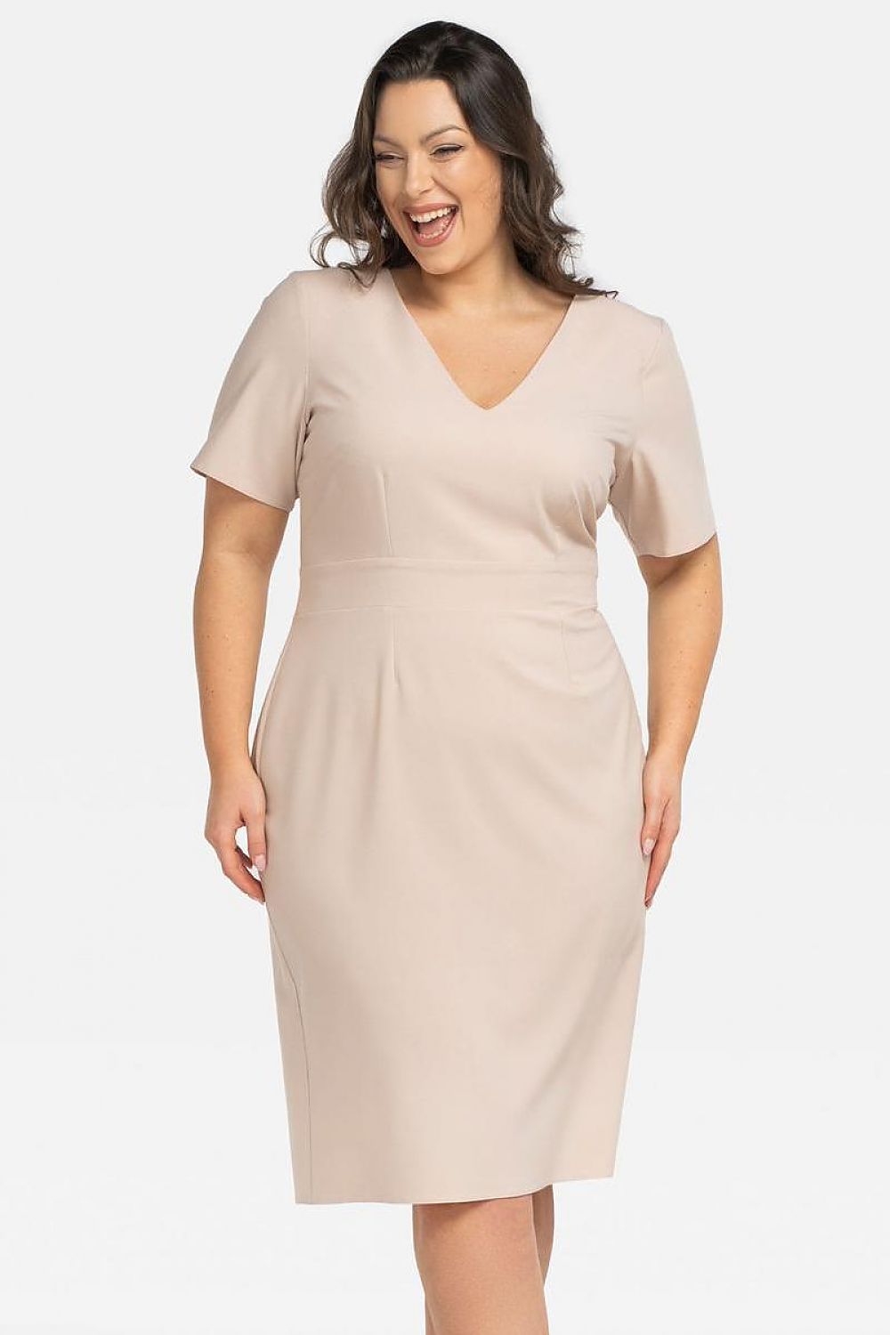 Plus size dress model 196879